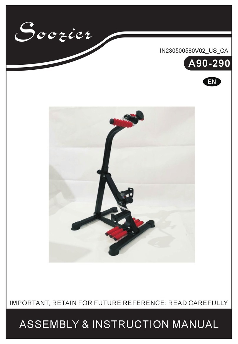 Soozier A90-290 Assembly & instruction manual