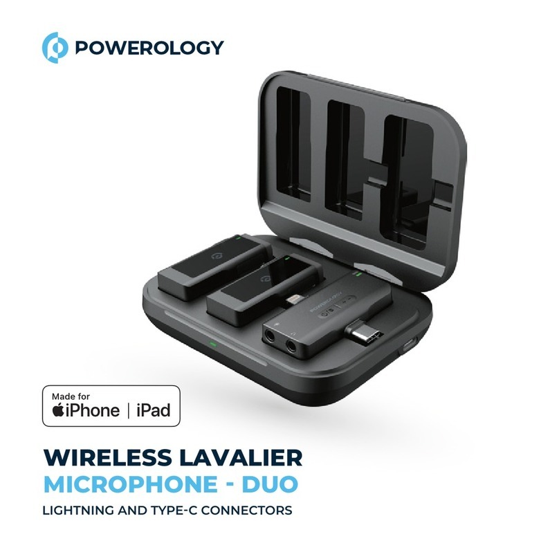 POWEROLOGY PWMIC2BK user manual