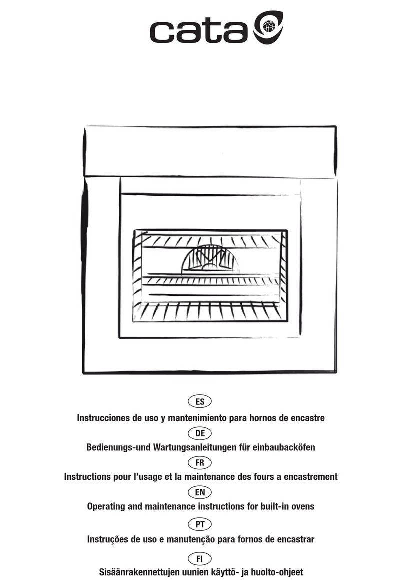 Cata PR6011 XGBK Inox Manual