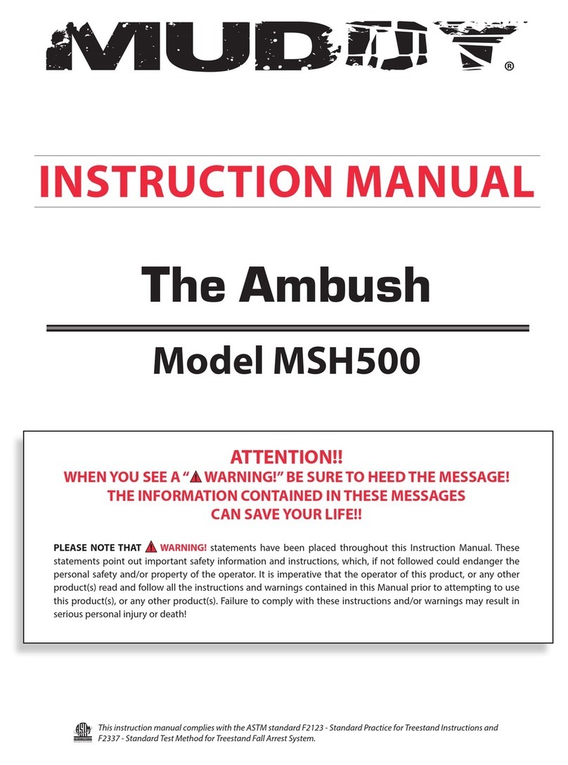 Muddy Ambush MSH500 instruction manual