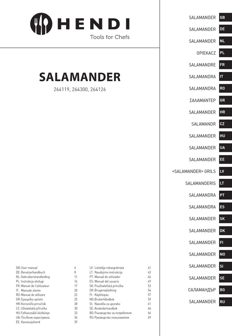Hendi Salamander user manual