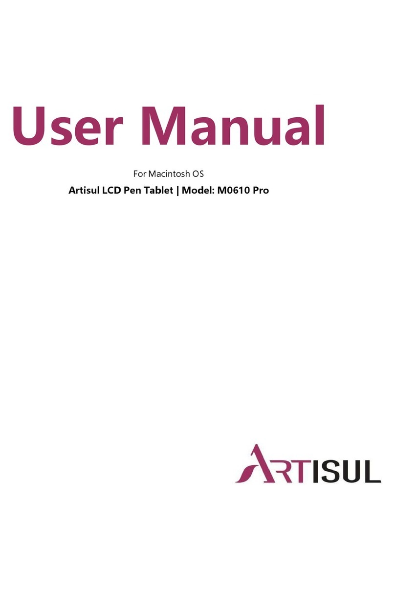 ARTISUL M0610 Pro User manual