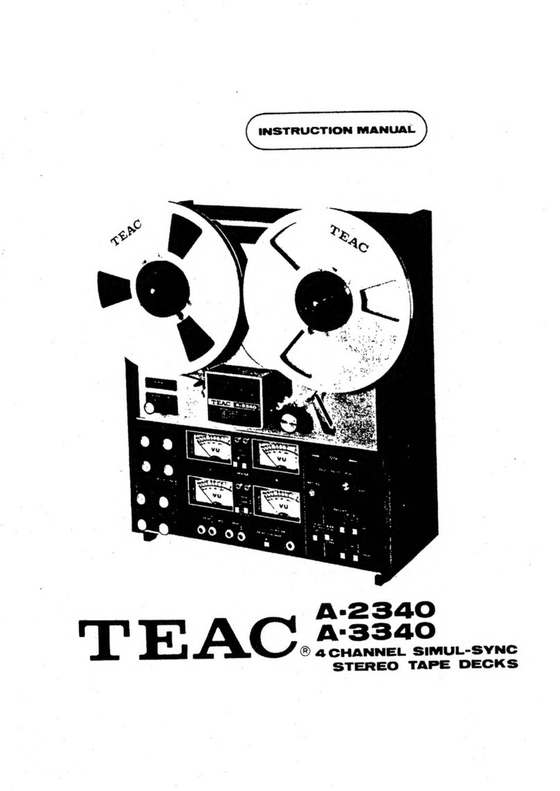 Teac A-2340 User manual