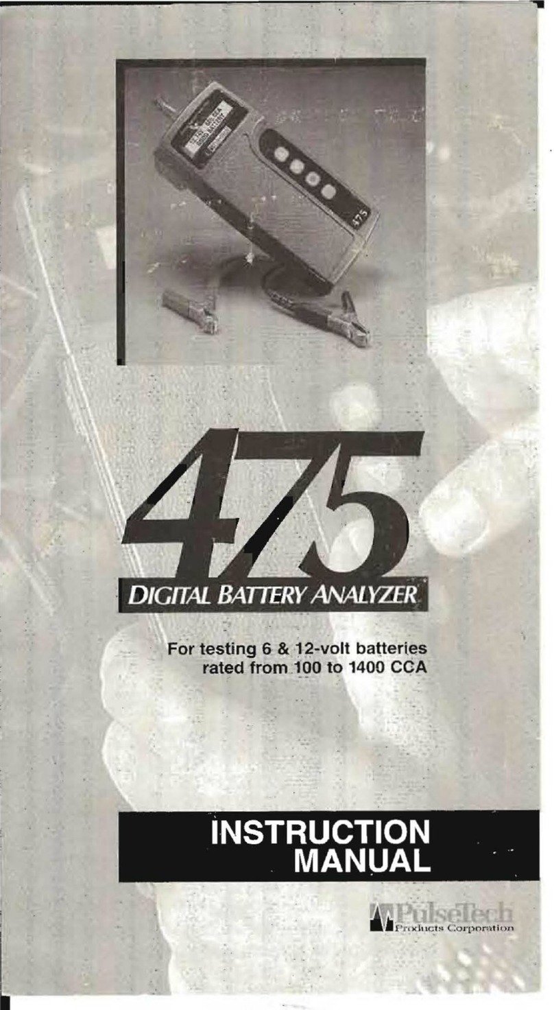 PulseTech 475 instruction manual