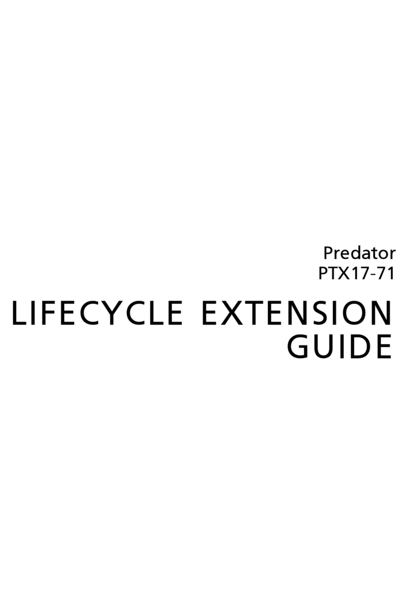 Acer Predator PTX17-71 User manual