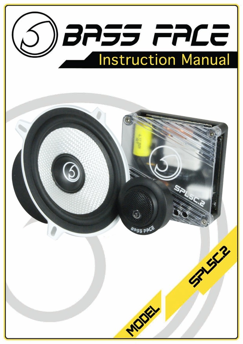 BASSFACE SPL5C.2 instruction manual