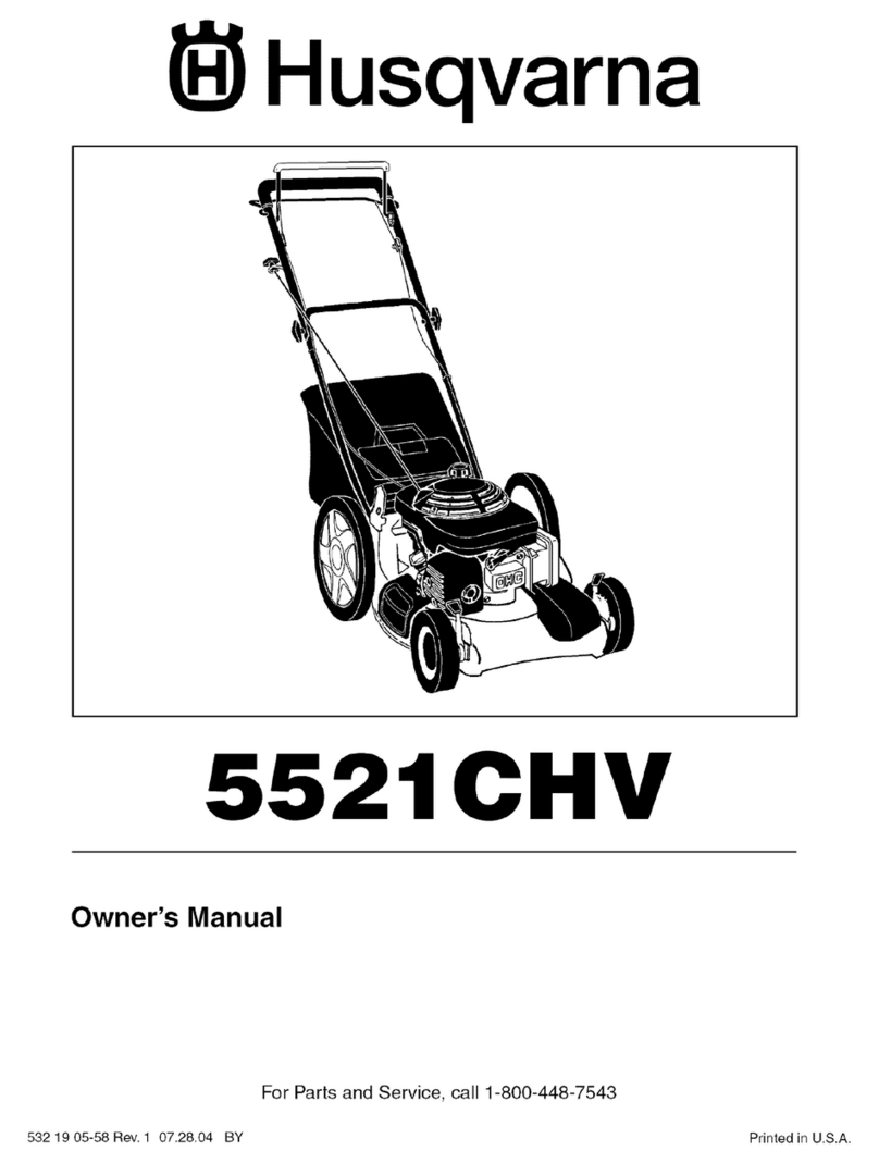 Husqvarna 5521CHV User manual