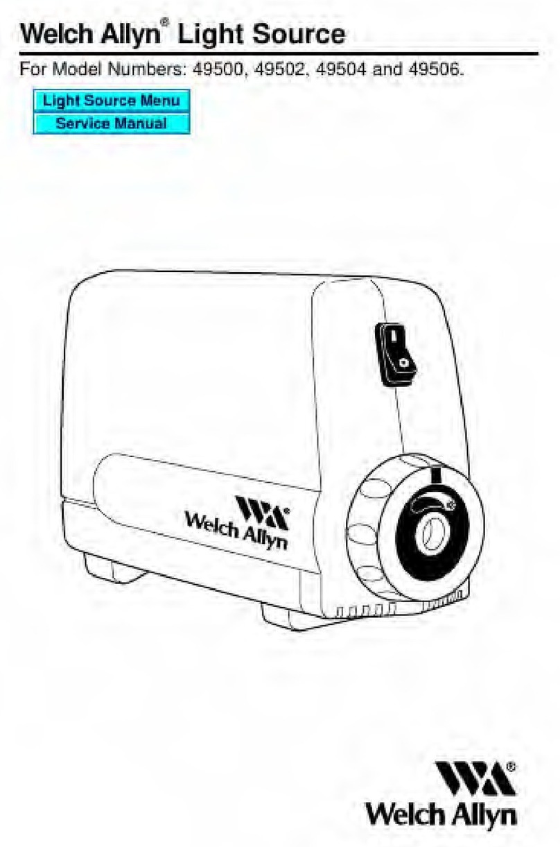 Welch Allyn 49500 User manual