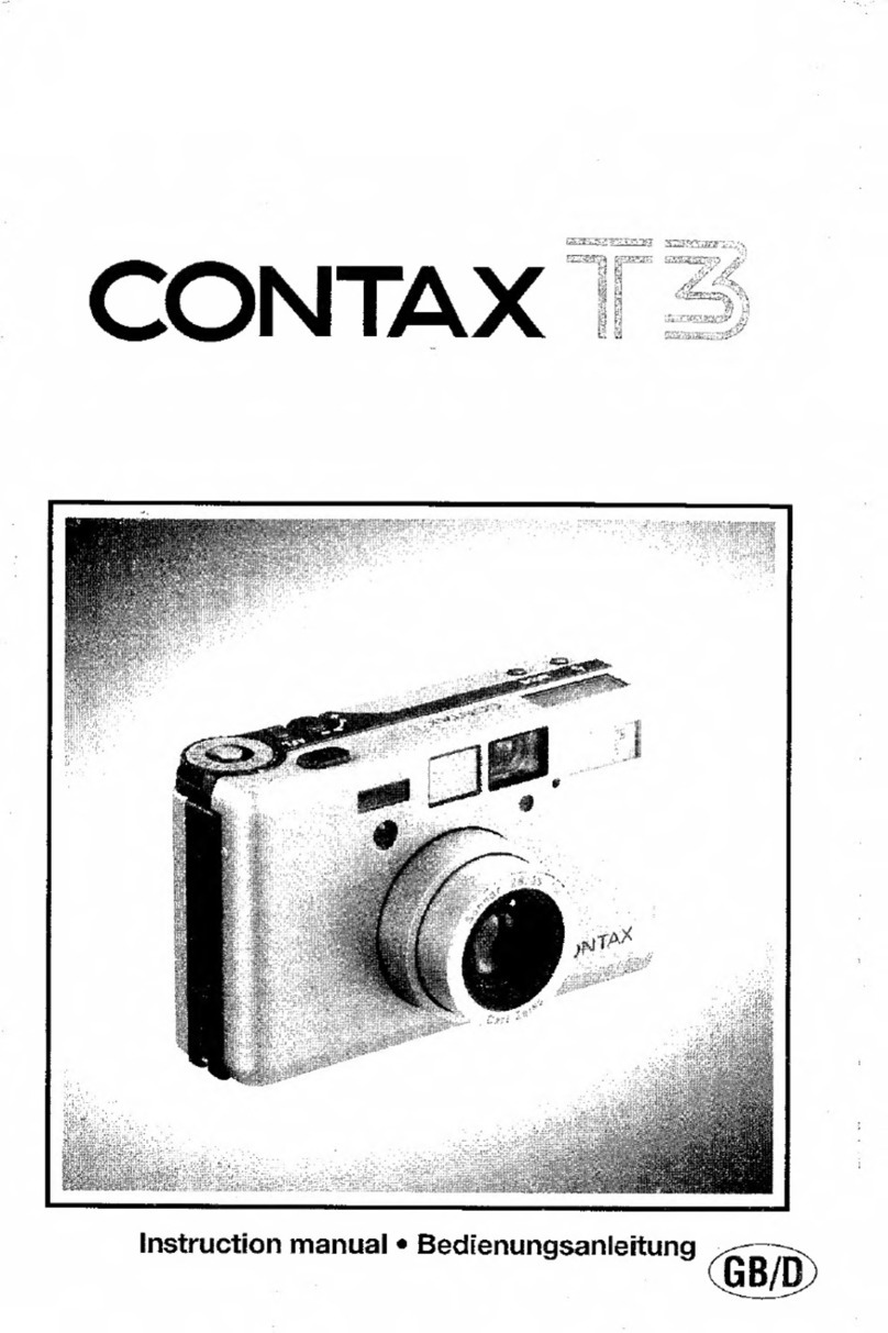 Contax T3 instruction manual