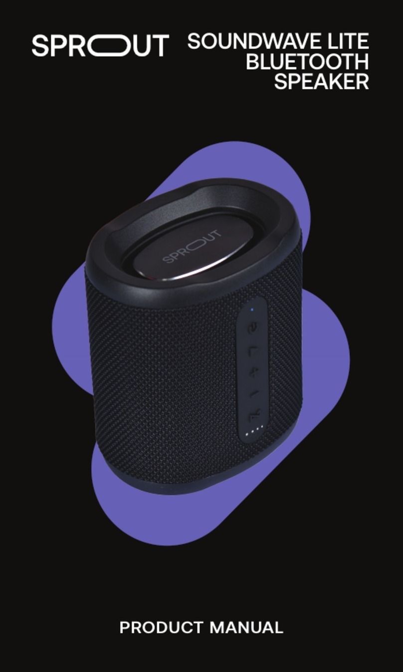Sprout SOUNDWAVE LITE User manual