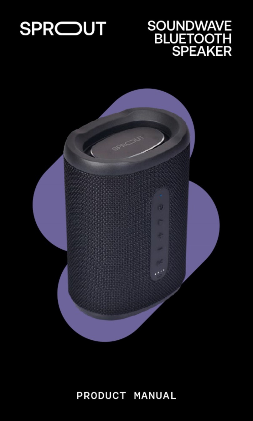 Sprout SOUNDWAVE User manual