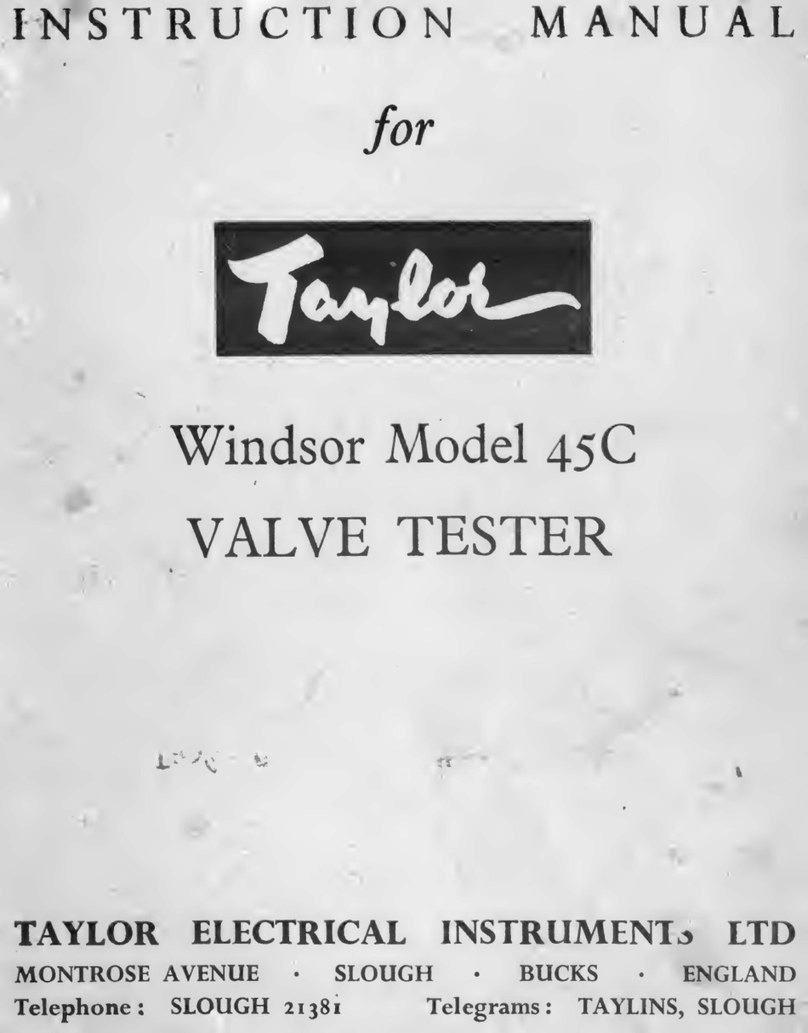 Taylor 45C User manual