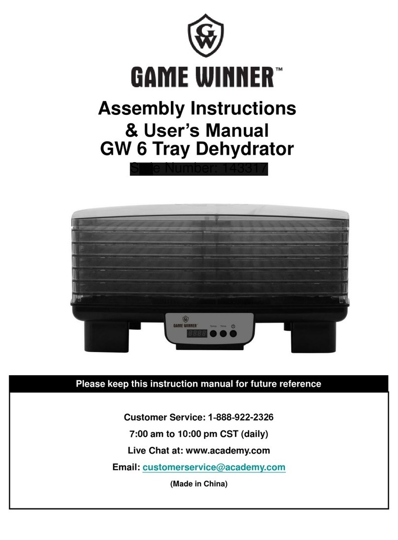 Game Winner GW 6 Owner's manual