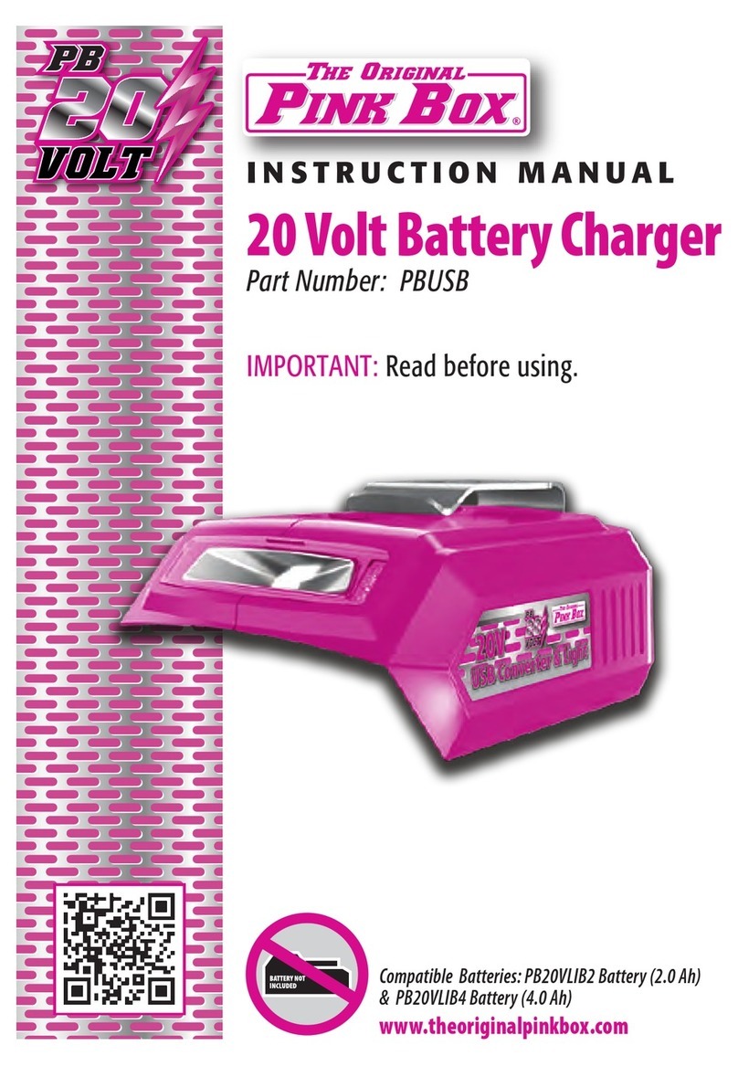 The Original Pink Box PBUSB instruction manual