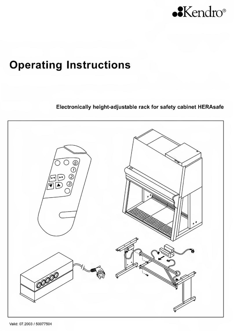 Kendro HERAsafe KS 9 User manual Kendro HERAsafe KS 9 User manual