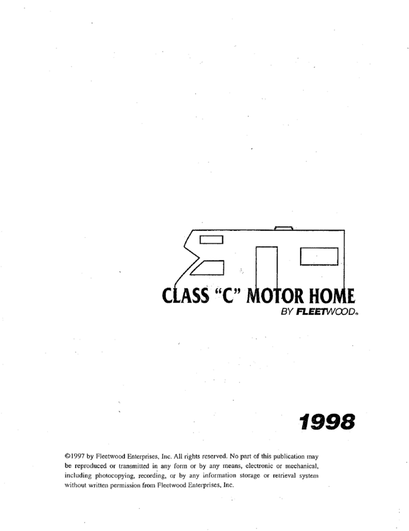 Fleetwood JAMBOREE GT 1998 User manual
