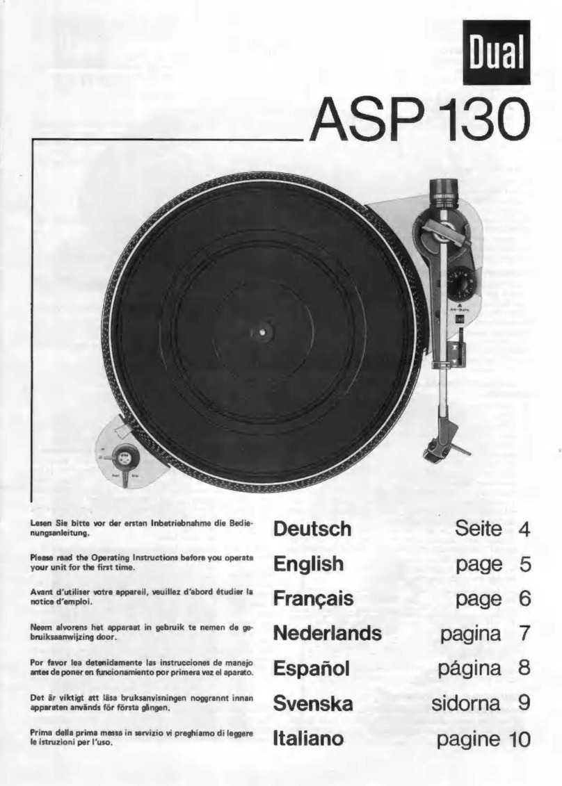 Dual ASP 130 User manual