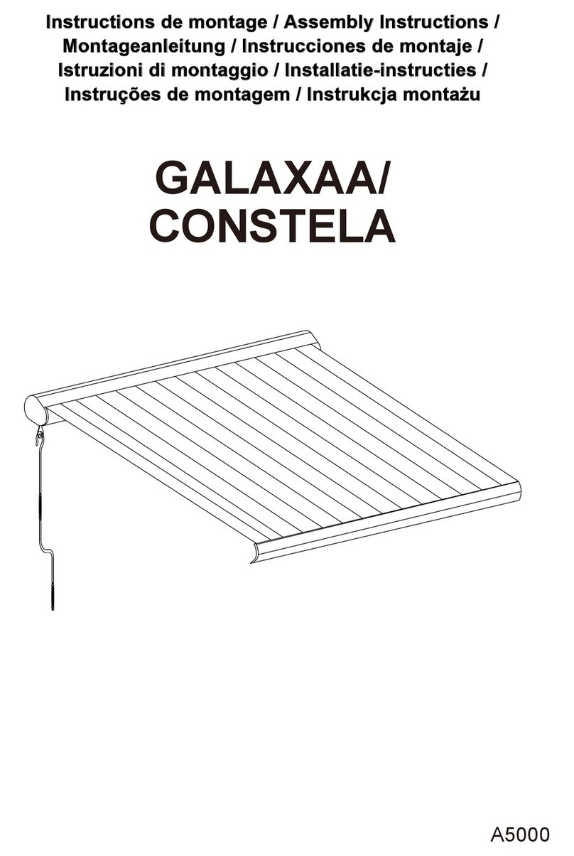 Vente Unique GALAXAA Assembly instructions