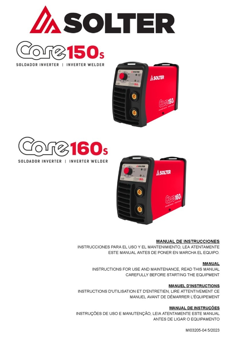 Solter CORE 150s User manual Solter CORE 150s User manual