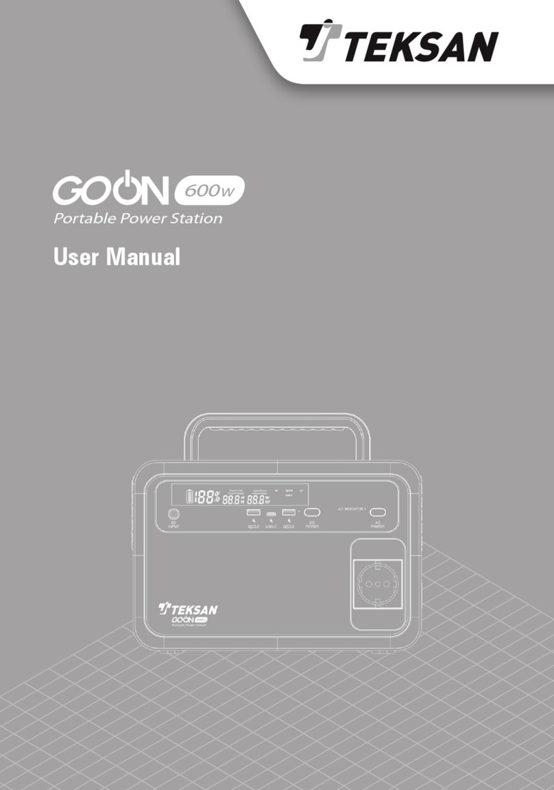 TEKSAN GO ON 600W user manual