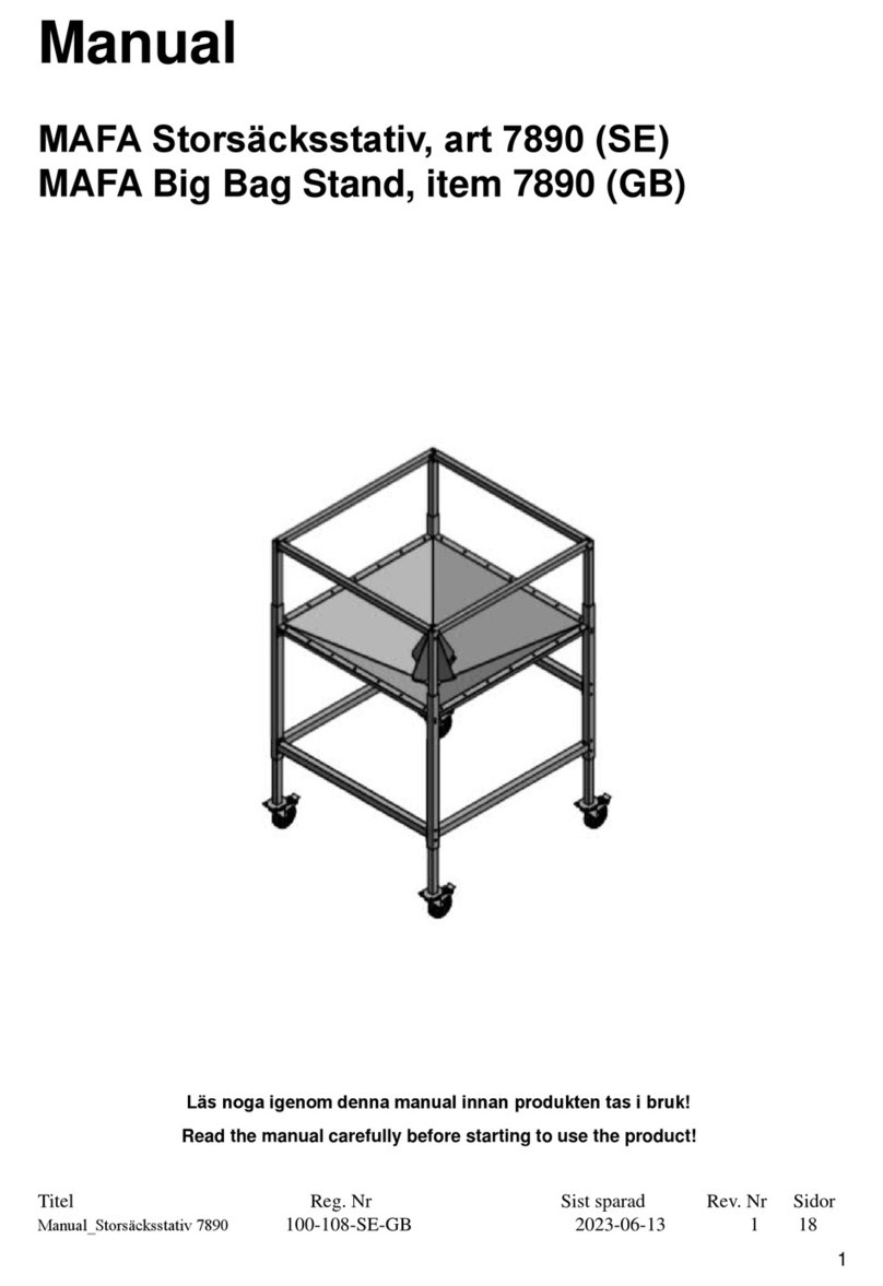 MAFA 7890 User manual