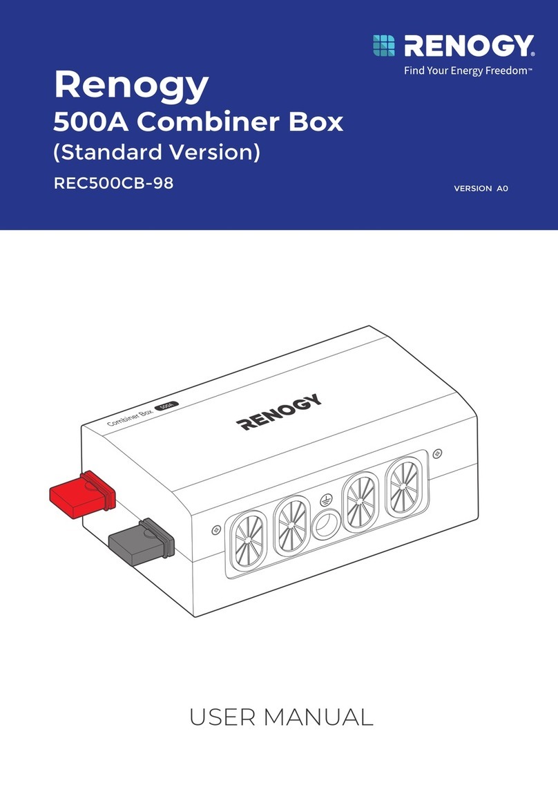 Renogy REC500CB-98 User manual
