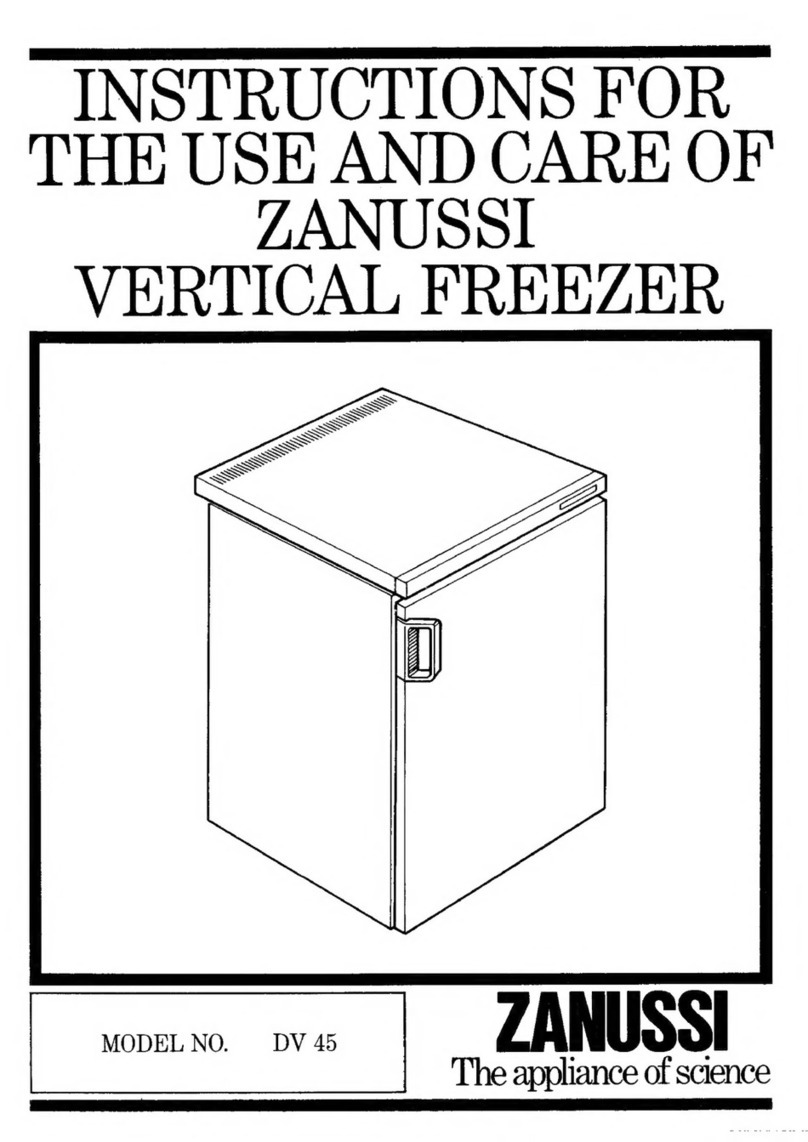 Zanussi DV 45 Operating and safety instructions