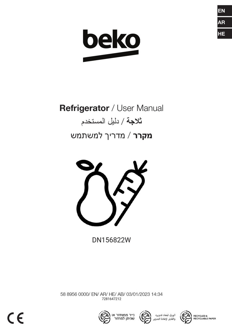 Beko DN156822W user manual