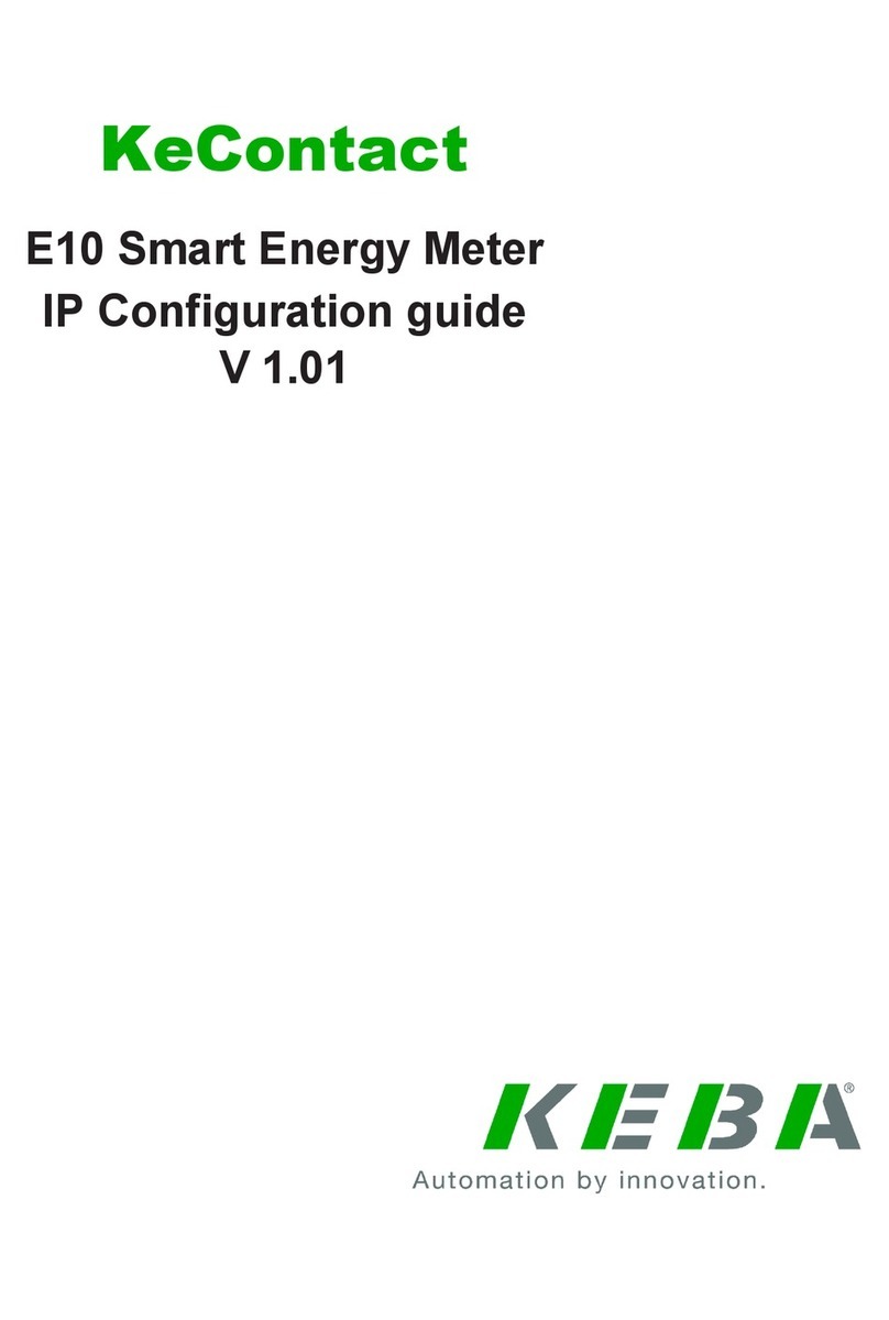 Keba KeContact E10 User manual