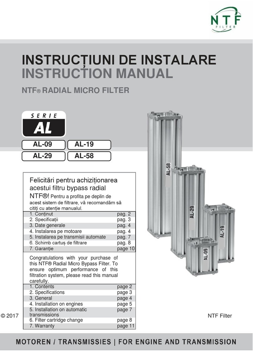 NTF AL Series instruction manual