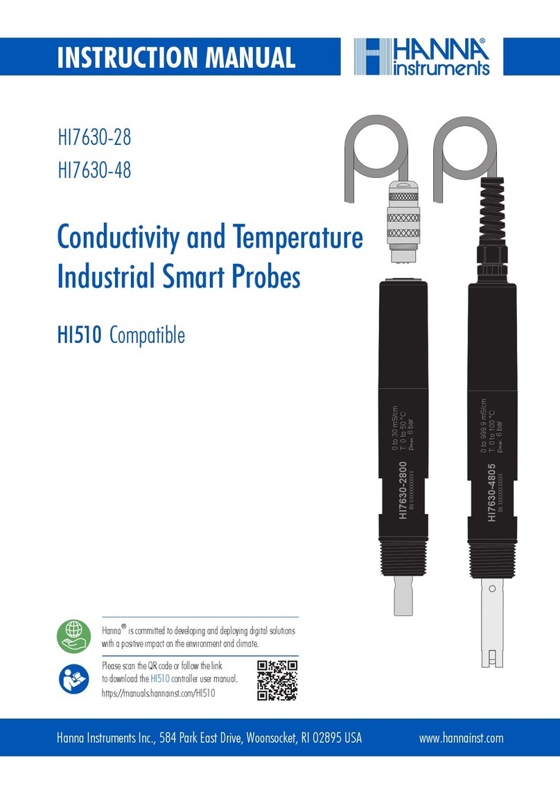 Hanna Instruments HI7630-28 User manual