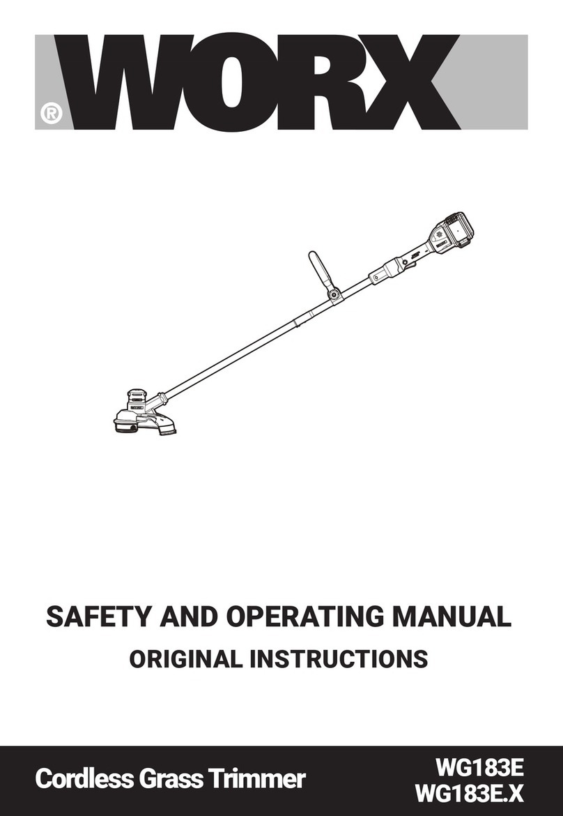 Worx WG183E Installation manual Worx WG183E Installation manual