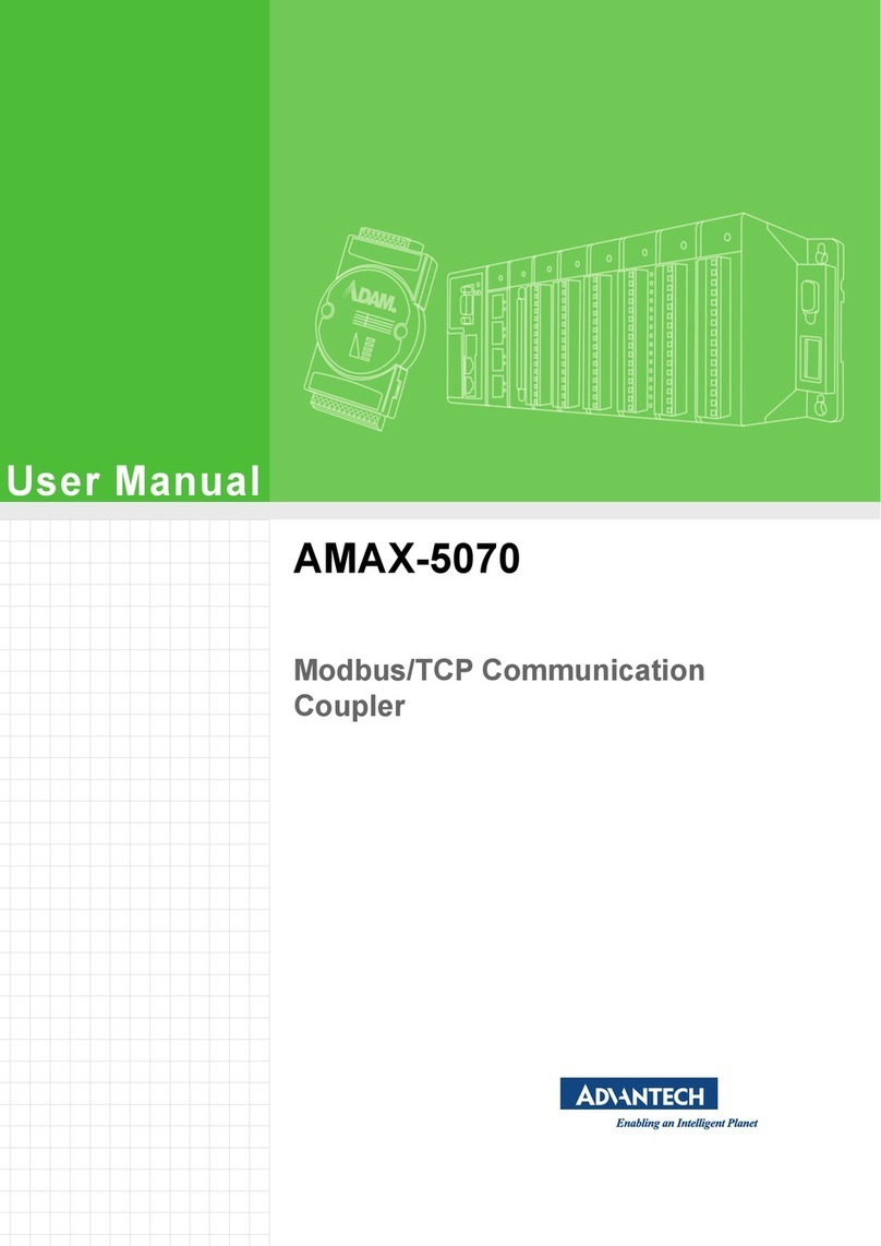 Advantech AMAX-5070 User manual