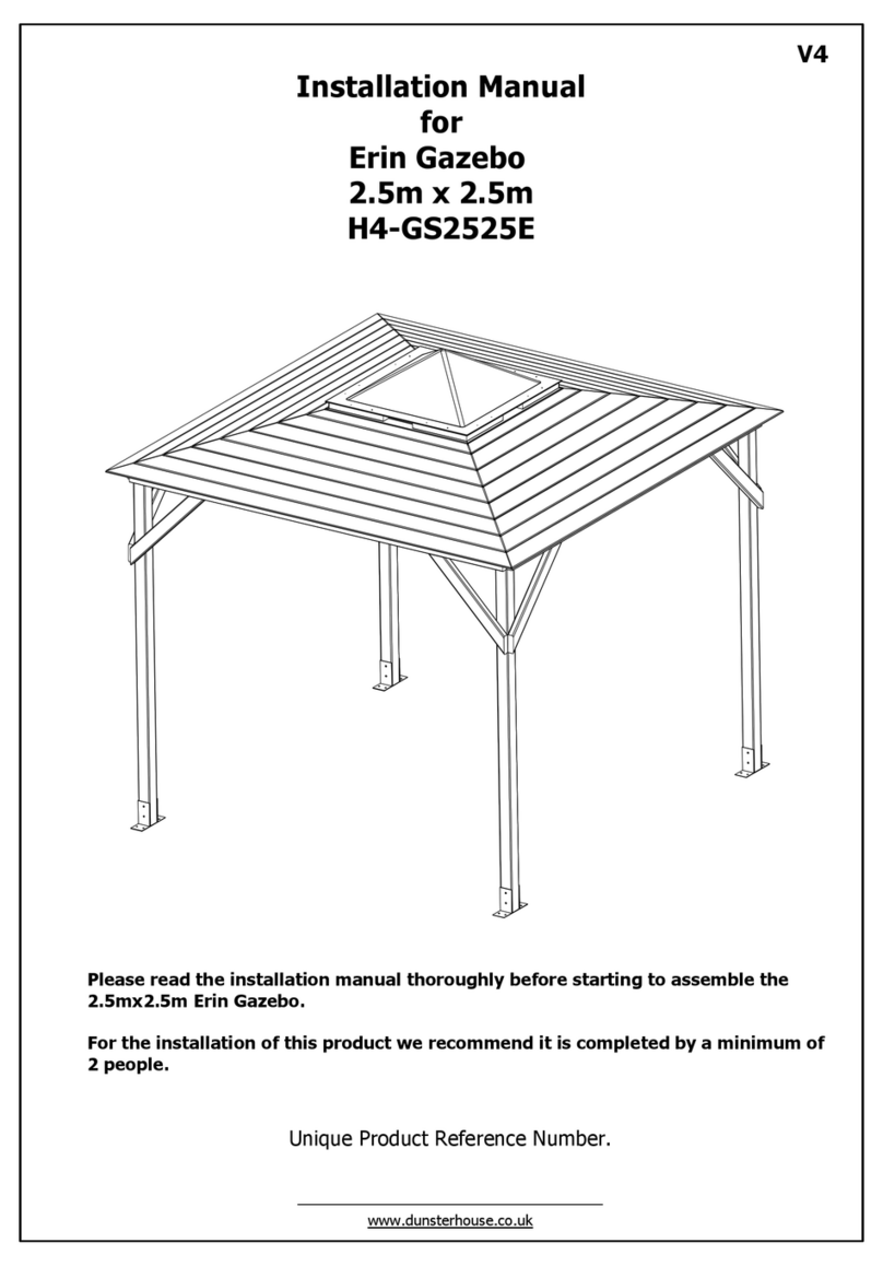 Dunster House Erin H4-GS2525E User manual