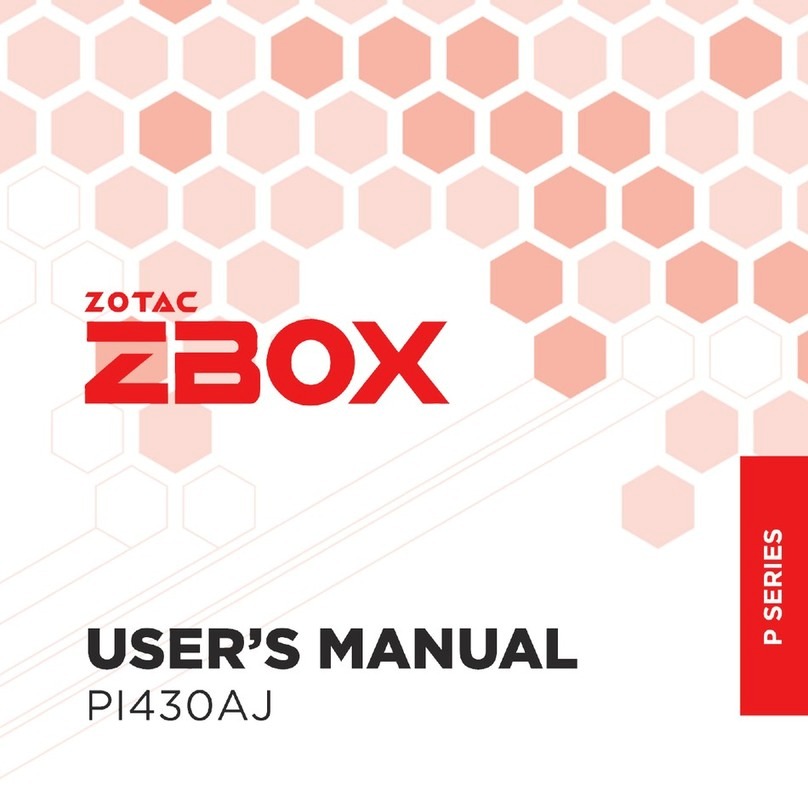 Zotac ZBOX PICO User manual