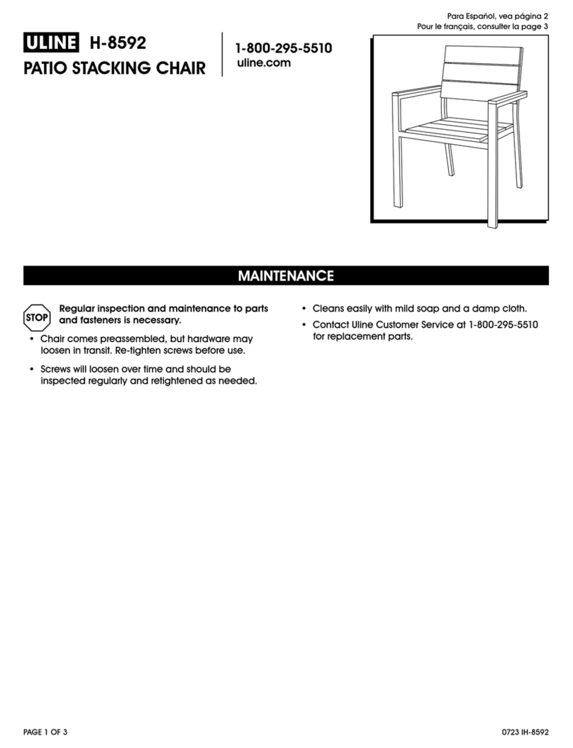 U-Line H-8592 manual