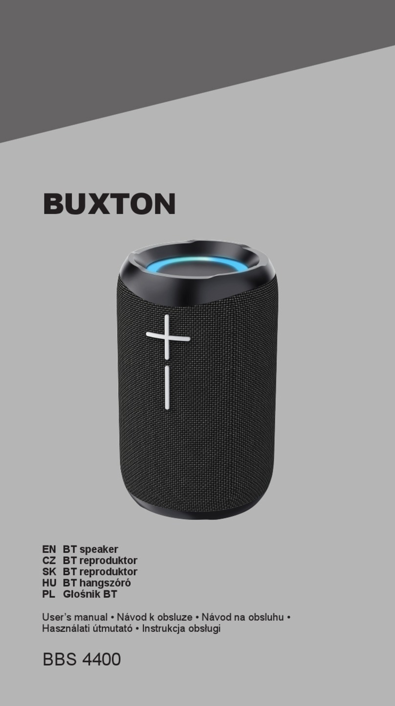 BUXTON BBS 4400 user manual