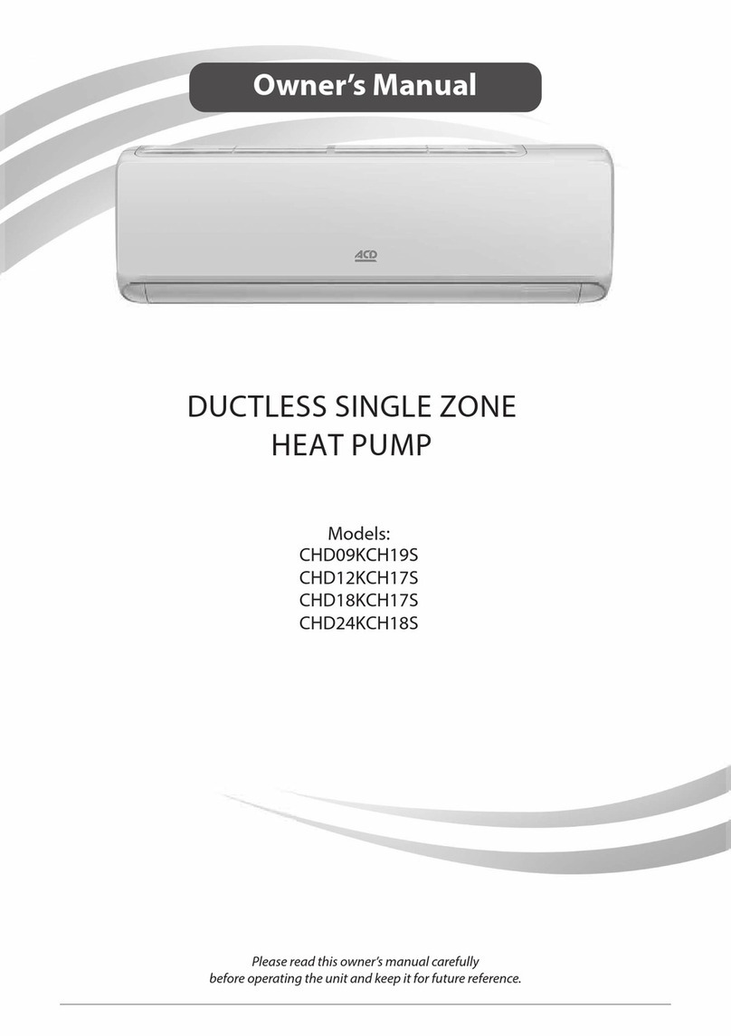 ACD CHD09KCH19S owner's manual