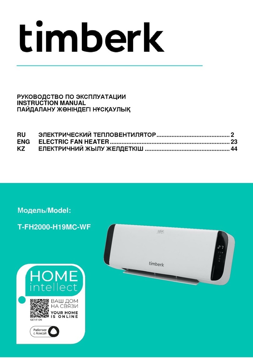 Timberk T-FH2000-H19MC-WF User manual