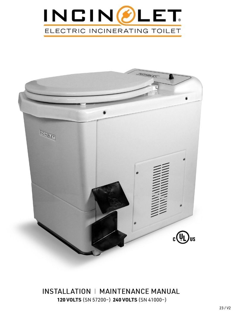 INCINOLET 4100 Series Manual