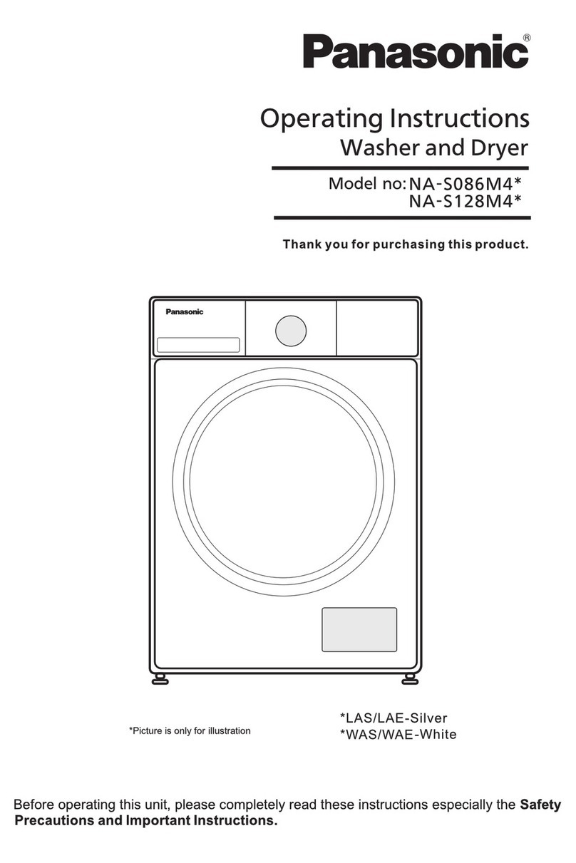 Panasonic NA-S086M4 Series User manual