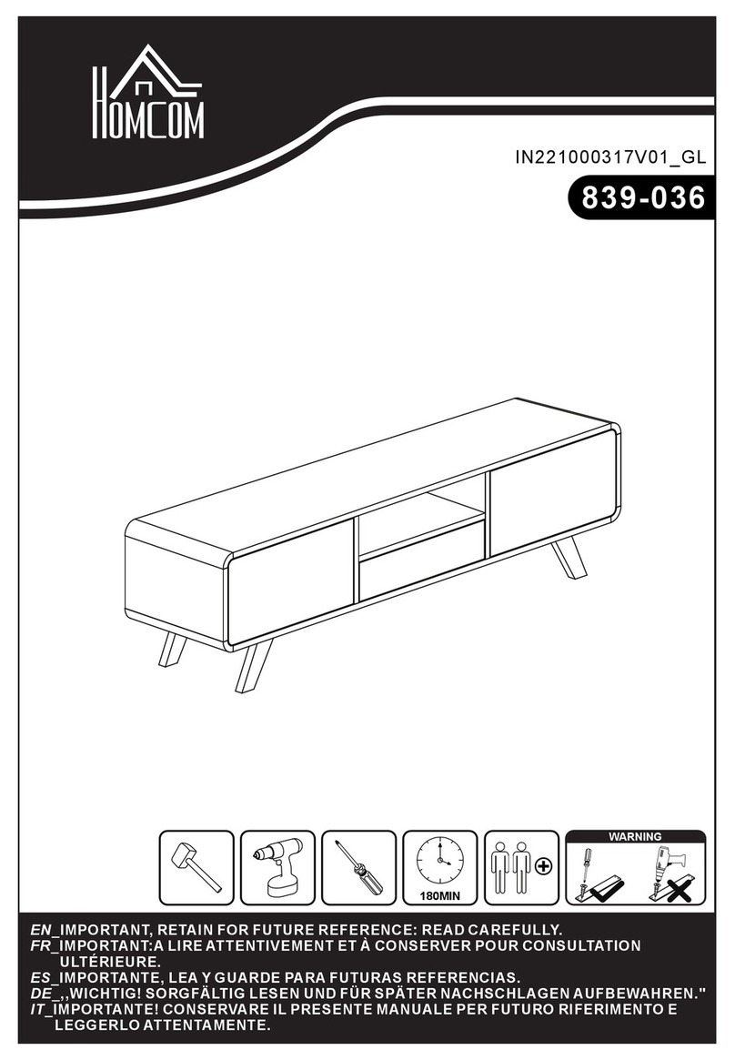 HOMCOM 839-036 manual