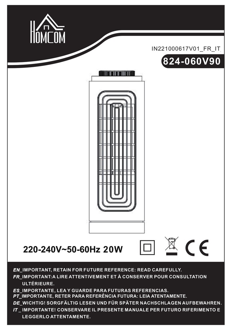 HOMCOM 824-060V90 User manual