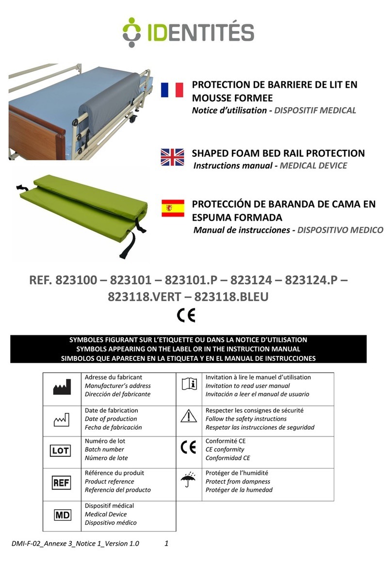 identités 823100 instruction manual