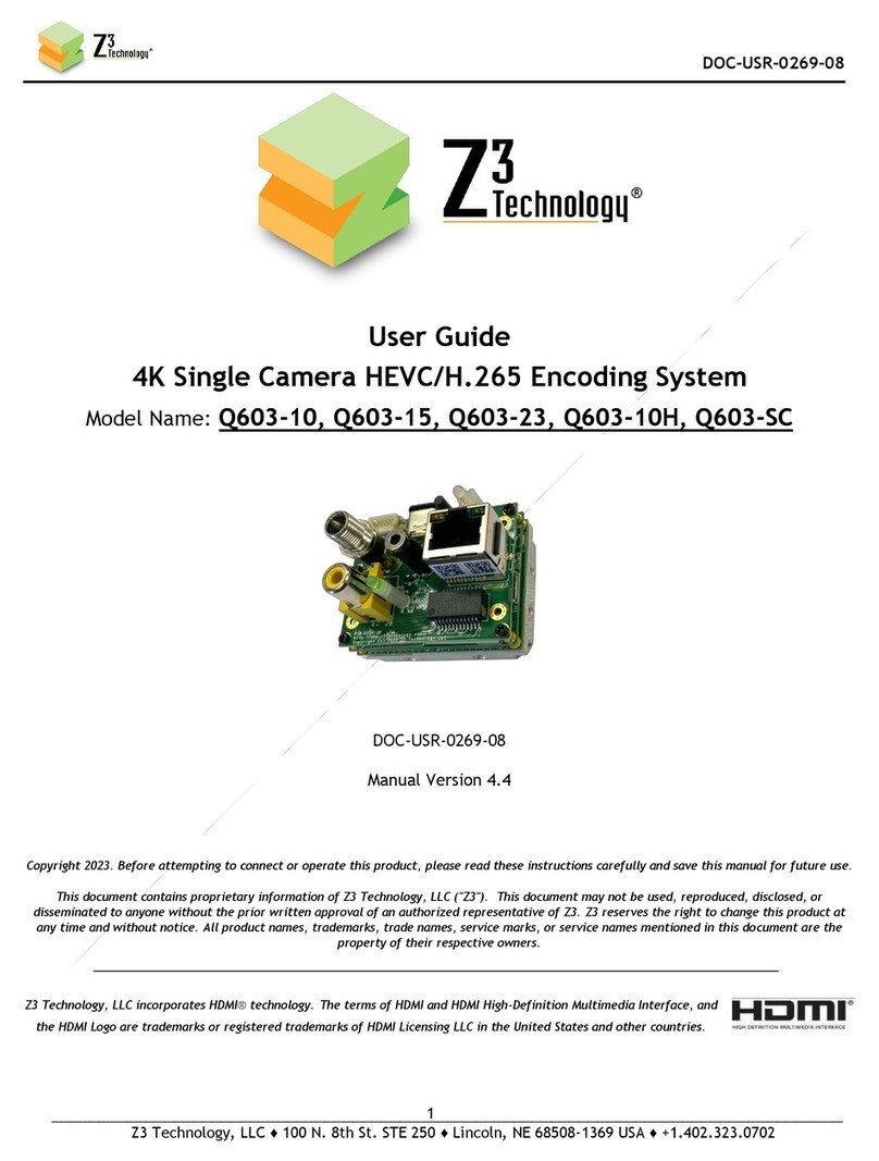Z3 Technology Q603-10 user guide