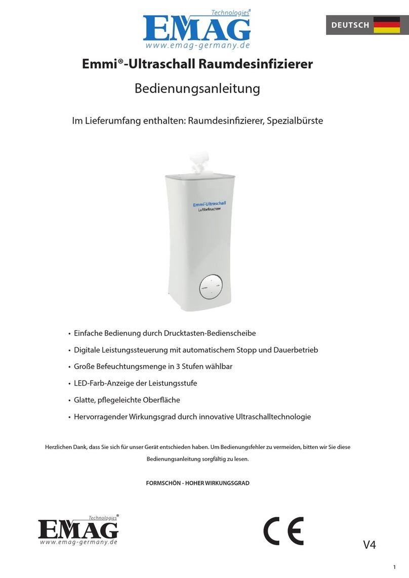 E-MAG Emmi Operation manual