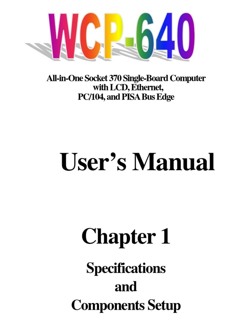 Wintech WCP-640 user manual