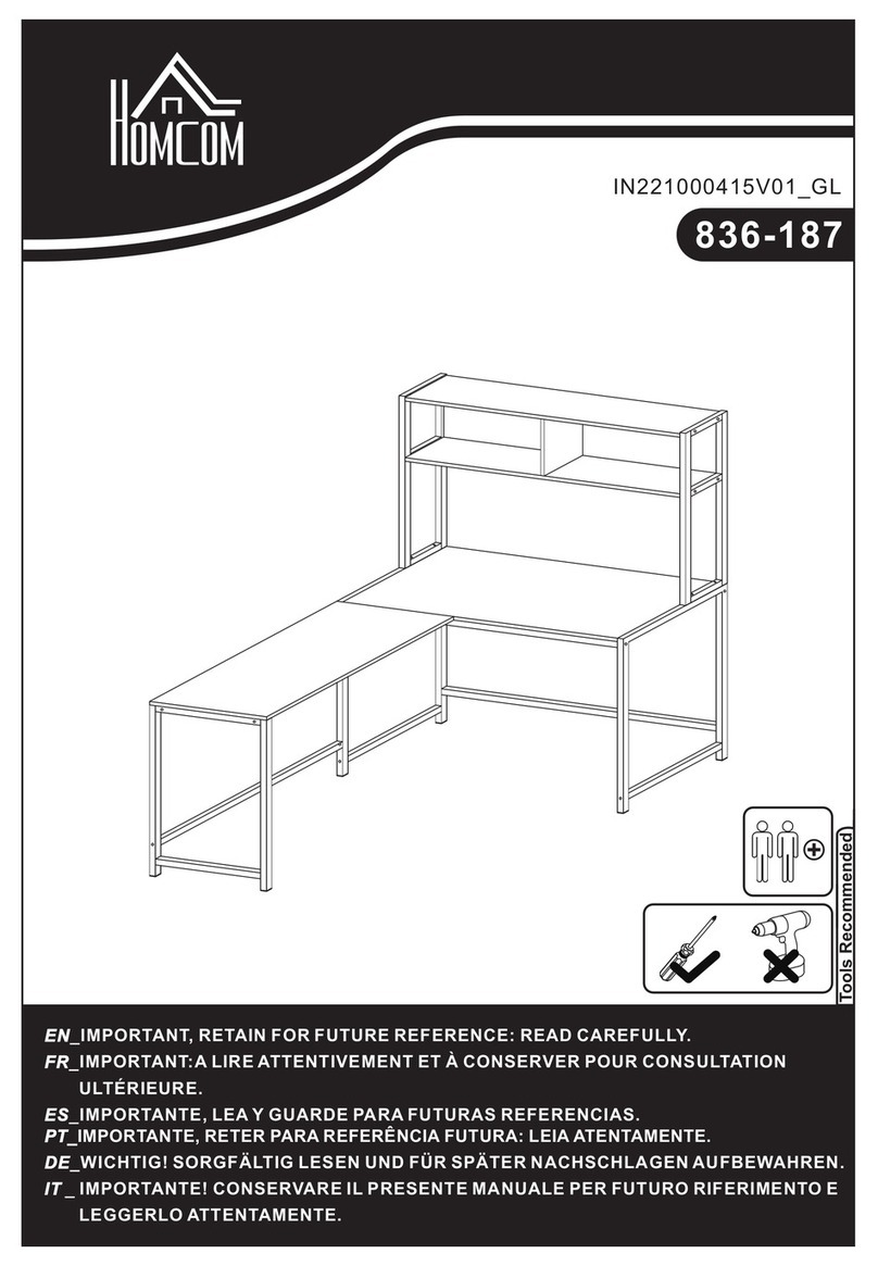 HOMCOM 836-187 manual