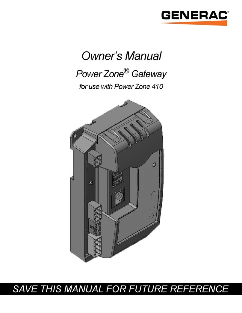Generac Power Systems Power Zone 410 owner's manual Generac Power Systems Power Zone 410 owner's manual