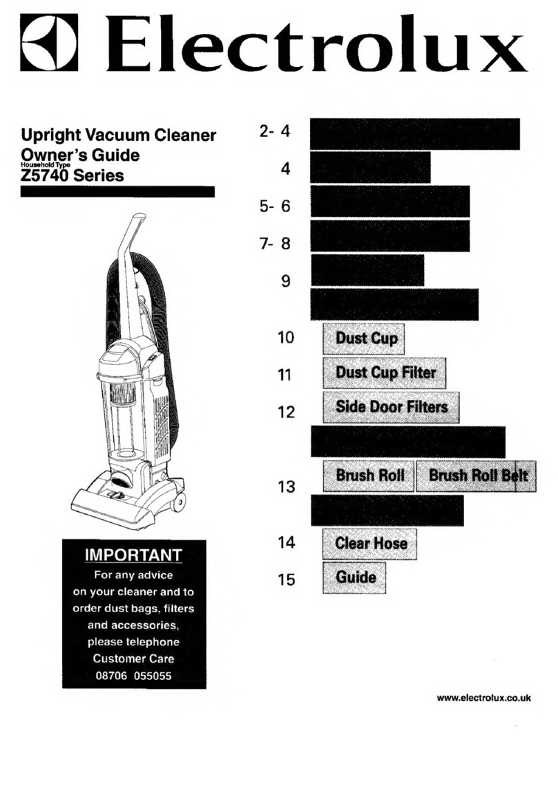 Electrolux Z5740 Series User manual